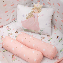 Load image into Gallery viewer, Pink Princess Organic Pillow & Bolsters