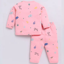 Load image into Gallery viewer, Cotton Full Sleeves Animal Printed Nightwear Set