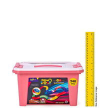 Load image into Gallery viewer, Multi-Color Bend Flex And Grow Tracks With 2 Cars - 240pcs