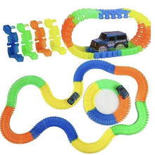 Load image into Gallery viewer, Multi-Color Bend Flex And Grow Tracks With 2 Cars - 240pcs