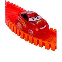 Load image into Gallery viewer, Multi-Color Bend Flex And Grow Tracks With 2 Cars - 240pcs