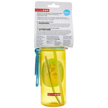 Load image into Gallery viewer, Giraffee Zoo Straw Kids Water Bottle