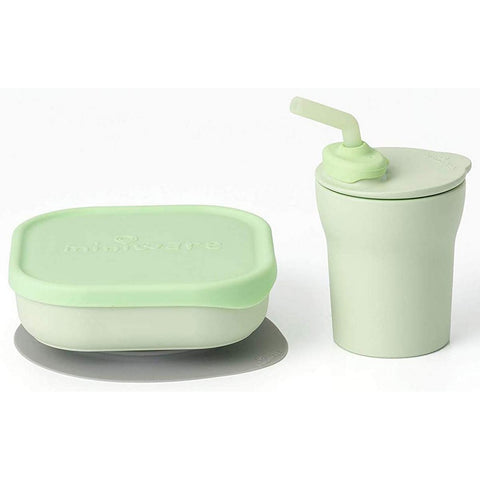 Sip & Snack Suction Bowl With Sippy Cup Feeding Set