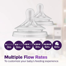 Load image into Gallery viewer, Avent Flow 3 Natural Response Teat-Pack Of 2 (1month+)