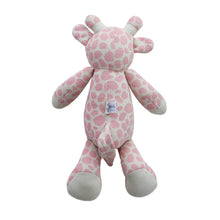 Load image into Gallery viewer, Pink Tall Giraffe Cotton Knitted Stuffed Soft Toy