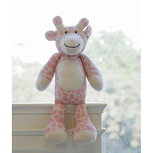Load image into Gallery viewer, Pink Tall Giraffe Cotton Knitted Stuffed Soft Toy