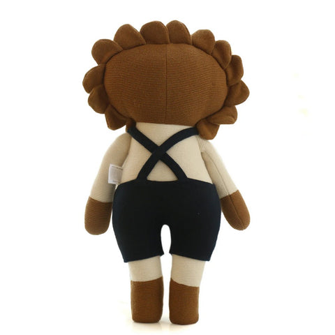 Little Leo Cotton Knitted Stuffed Soft Toy