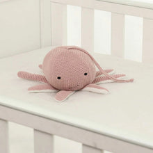 Load image into Gallery viewer, Pink Ozy Octopus Cotton Knitted Stuffed Soft Musical Toy