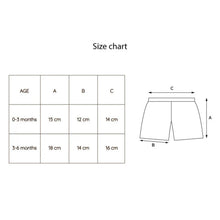 Load image into Gallery viewer, White Dream Big Theme Muslin Shorts - Pack Of 2