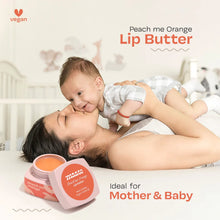 Load image into Gallery viewer, Peach Me Orange Lip Butter 100% Natural