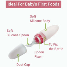 Load image into Gallery viewer, Silicone Feeding Bottle Spoon