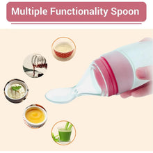 Load image into Gallery viewer, Silicone Feeding Bottle Spoon