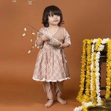 Load image into Gallery viewer, Floral Printed Angarakha Style Top with Dhoti