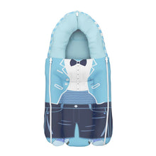 Load image into Gallery viewer, Blue Suit Up Theme Baby Organic Carry Nest