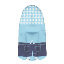 Load image into Gallery viewer, Blue Suit Up Theme Baby Organic Carry Nest