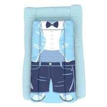 Load image into Gallery viewer, Blue Suit Up Theme Baby Organic Carry Nest