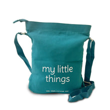 Load image into Gallery viewer, Teal Mama`s Bag My lil things