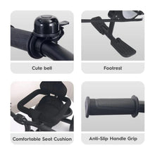 Load image into Gallery viewer, T30 Ace Tricycle 3 In 1 Adjustable Parental Control & Canopy Front & Rear Basket