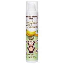 Load image into Gallery viewer, Organic Baby Toothpaste Banana Flavor - 50ml