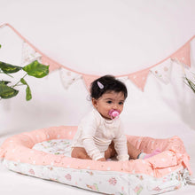 Load image into Gallery viewer, Pink Fairytale Reversible Baby Nest