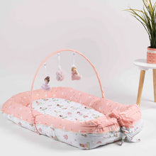 Load image into Gallery viewer, Pink Fairytale Reversible Baby Nest