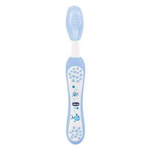 Load image into Gallery viewer, Blue Fish Printed Toothbrush