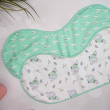 Load image into Gallery viewer, Green Arctic Organic Burp Cloths- Set Of 2