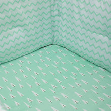 Load image into Gallery viewer, Green Pines Organic Fitted Cot Sheet