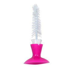 Load image into Gallery viewer, Bottle & Nipple Brush with Suction Base