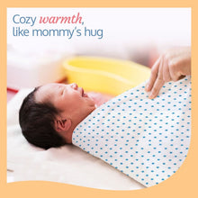 Load image into Gallery viewer, White Stars Printed Muslin Baby Swaddle Pack Of 3