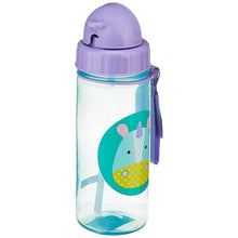 Load image into Gallery viewer, Unicorn Zoo Straw Kids Water Bottle