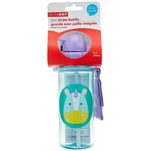 Load image into Gallery viewer, Unicorn Zoo Straw Kids Water Bottle