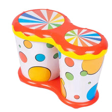 Load image into Gallery viewer, Bongo Drum With Two Sticks