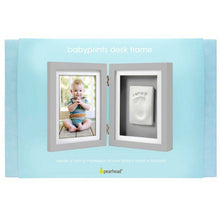 Load image into Gallery viewer, Babyprints Wooden Desk Frame- Grey
