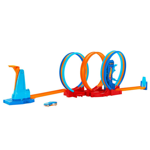 Ultra Hots With 3 Loops & 1 Toy Car
