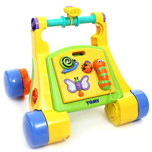 Load image into Gallery viewer, Manual Push 3 In 1 Walk Ride Sit &amp; Play Ride On

