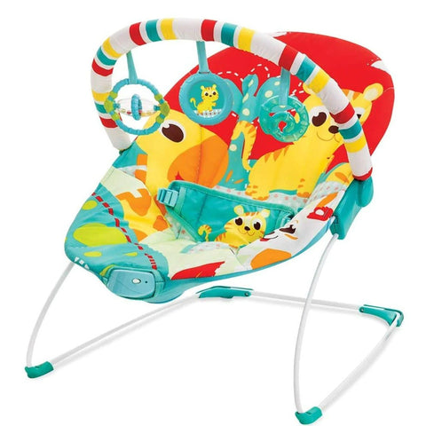 Blue Newborn Baby To Toddlers Rocker Musical Bouncer Chair