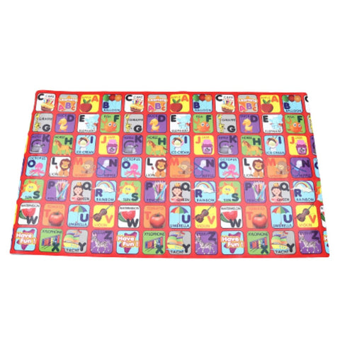 Alphabets Theme Roll Mat