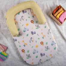 Load image into Gallery viewer, Yellow Into The Wild Foldable Baby Bed