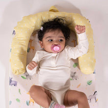 Load image into Gallery viewer, Yellow Into The Wild Foldable Baby Bed