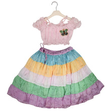 Load image into Gallery viewer, Butterfly Sequin Work Top with Ghagra