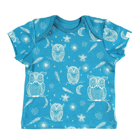 Hoot Hoot Owl Half Sleeves T-shirt