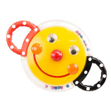 Load image into Gallery viewer, Yellow Smiley Face Rattle