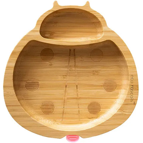 Pink Ladybird Plate