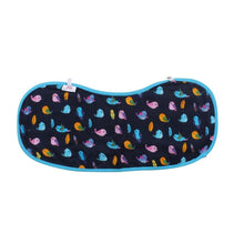 Load image into Gallery viewer, Blue Birdy Burp Cloth