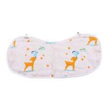Load image into Gallery viewer, White Dear Burp Cloth