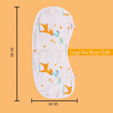 Load image into Gallery viewer, White Dear Burp Cloth