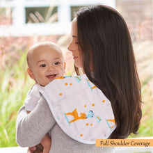 Load image into Gallery viewer, White Dear Burp Cloth