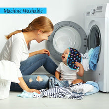 Load image into Gallery viewer, Blue Birdy Burp Cloth