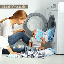 Load image into Gallery viewer, Blue Sheep Burp Cloth